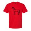 Softstyle™ midweight adult t-shirt Thumbnail