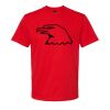 Softstyle™ midweight adult t-shirt Thumbnail