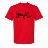 Softstyle™ midweight adult t-shirt Thumbnail