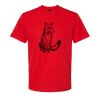 Softstyle™ midweight adult t-shirt Thumbnail