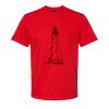 Softstyle™ midweight adult t-shirt Thumbnail