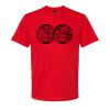 Softstyle™ midweight adult t-shirt Thumbnail