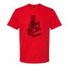 Softstyle™ midweight adult t-shirt Thumbnail
