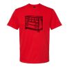 Softstyle™ midweight adult t-shirt Thumbnail