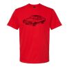 Softstyle™ midweight adult t-shirt Thumbnail