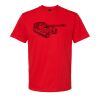 Softstyle™ midweight adult t-shirt Thumbnail