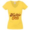 Lady-fit Valueweight V-Neck T-Shirt Thumbnail