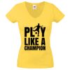 Lady-fit Valueweight V-Neck T-Shirt Thumbnail