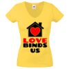 Lady-fit Valueweight V-Neck T-Shirt Thumbnail