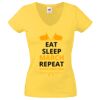 Lady-fit Valueweight V-Neck T-Shirt Thumbnail