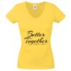 Lady-fit Valueweight V-Neck T-Shirt Thumbnail