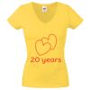 Lady-fit Valueweight V-Neck T-Shirt Thumbnail