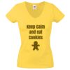 Lady-fit Valueweight V-Neck T-Shirt Thumbnail